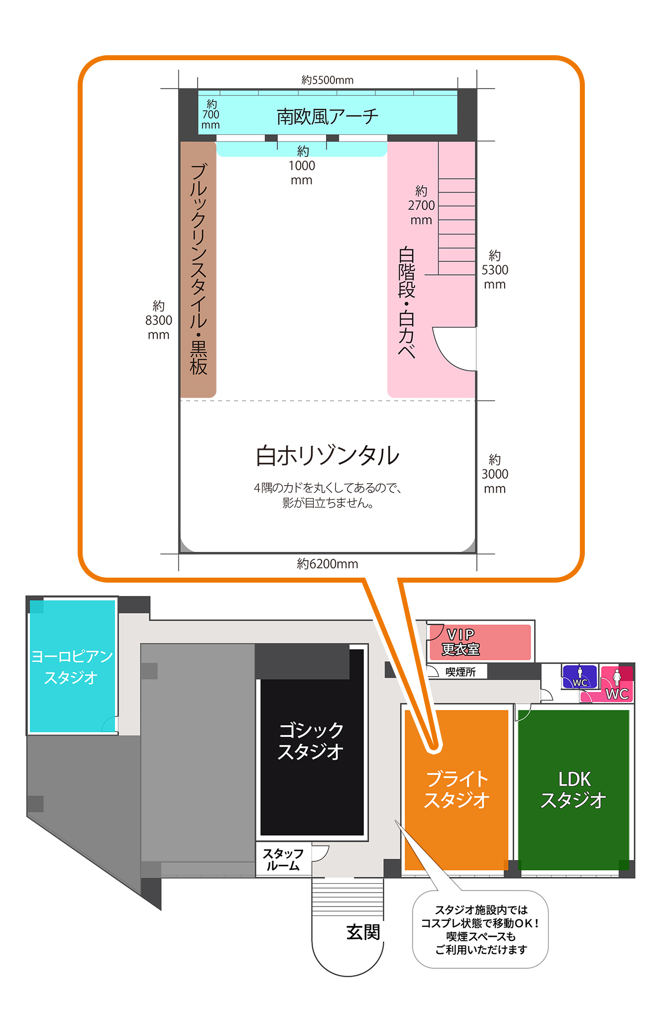 大阪平野店ブライトスタジオ