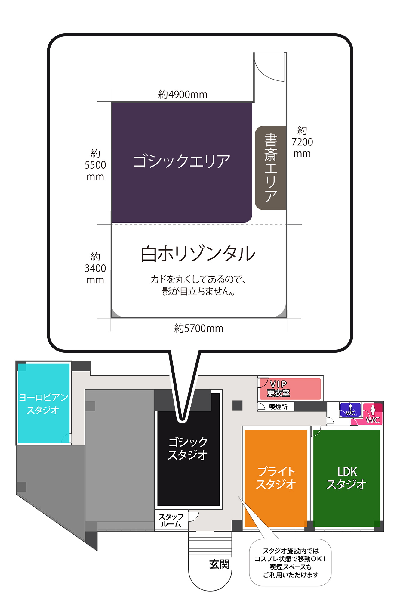 大阪平野店ゴシックスタジオ